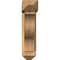 Ekena Millwork Funston Arts and Crafts Rough Sawn Bracket w/ Offset Brace, Western Red Cedar, 6"W x 20"D x 24"H BKT0604X20X24FST03RWR - alternate 3